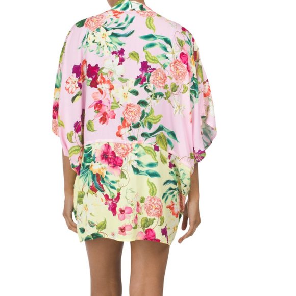 PQ SWIM Multicolor Summer Hibiscus Katrina Cover-up - Picture 4 of 5